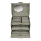 WINDROSE Merino Moda jewellery case sage