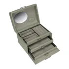 WINDROSE Merino Moda jewellery case sage