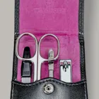 Windrose pocket manicure Merino Moda black