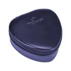 Windrose Herzdose klein Merino Moda dunkelblau