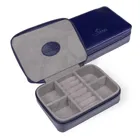 Windrose Charmbox klein Merino dunkelblau