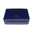 Windrose Charmbox klein Merino dunkelblau