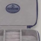 Windrose Charmbox klein Merino dunkelblau