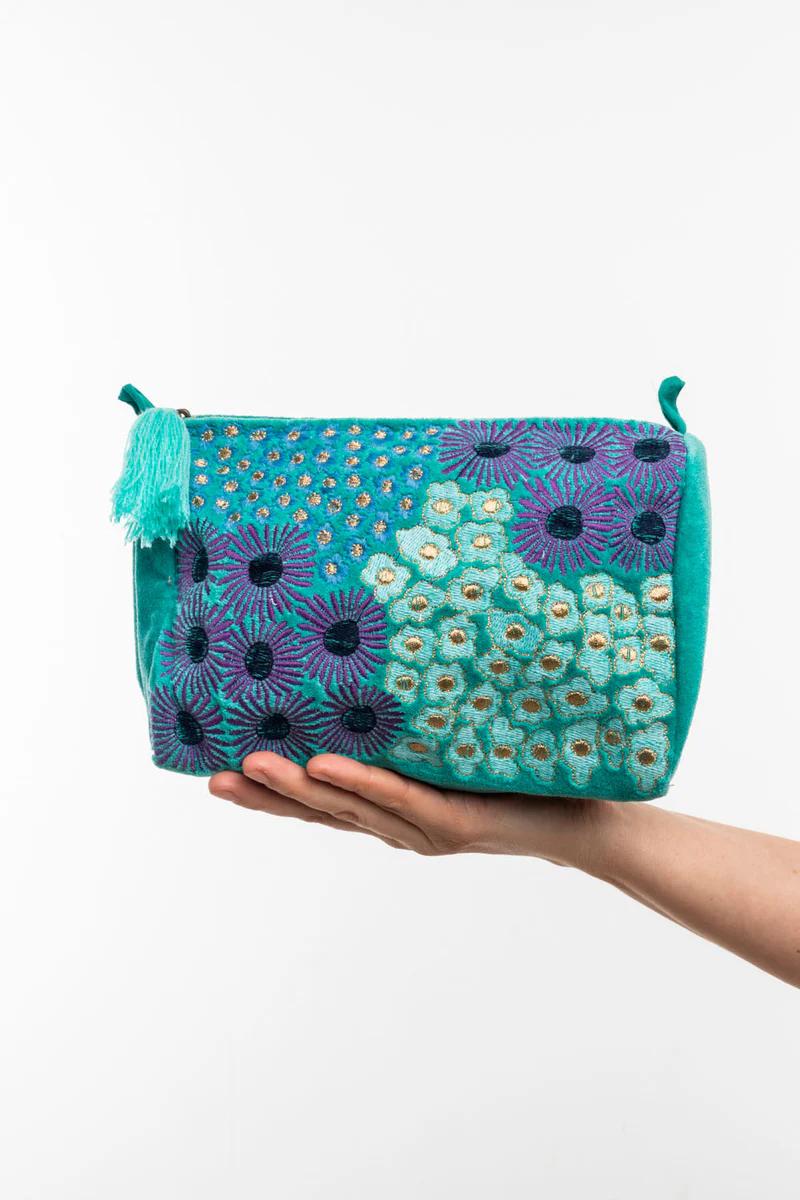 Cosmetic Bag VELVET BLOSSOMS