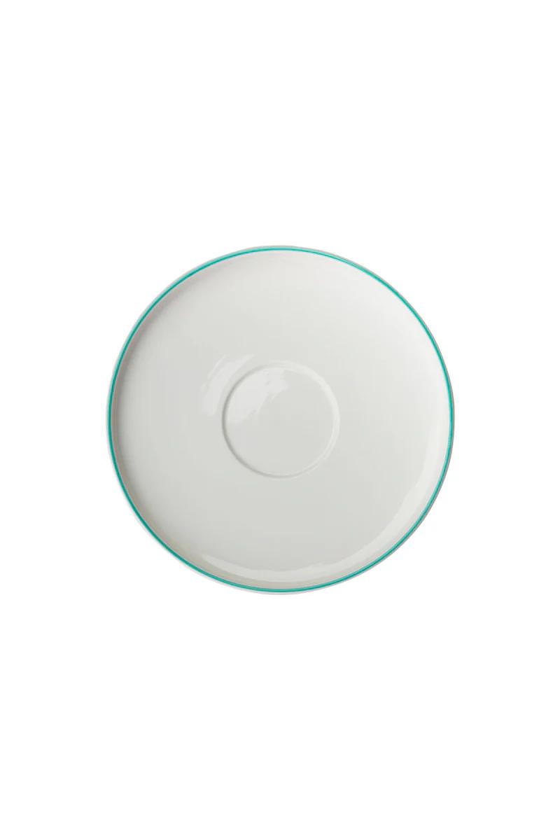 Cup and saucer TINTED GRACE aqua