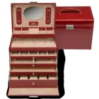 Nancy 86.521.015043 red beige with corrosion protection AMADORA - Genuine leather