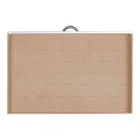 Schmuckkoffer Victoria Ringe M8.001.012043 weiss beige mit Korrosionsschutz Ech