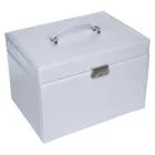 Jewellery case Victoria chains M8.001.012043 white beige with corrosion protection Ec