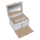 Jewellery case Victoria chains M8.001.012043 white beige with corrosion protection Ec