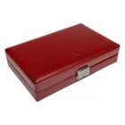 komb. Sammleretui 2310.521.015043 rot beige AMADORA - Echt Leder (Ringleisten