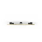 HUBBA PILL MIRROR 91x45 BRASS