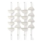 SOLIS ADJUSTABLE SHELVES 4PC SAND