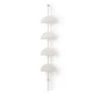 SOLIS ADJUSTABLE SHELVES 4PC SAND