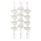 SOLIS ADJUSTABLE SHELVES 4PC SAND
