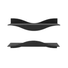 SURF SHELVES (SET OF 2) BLACK