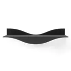 SURF SHELVES (SET OF 2) BLACK
