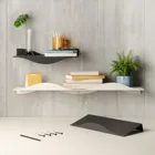 SURF SHELVES (SET OF 2) BLACK