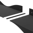 SURF SHELVES (SET OF 2) BLACK