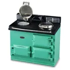 1.779/5 - AGA kitchen cooker, green