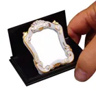 001.624/6 - Baroque Mirror, White, miniature