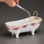 001.770/2 - Bathtub "Dresden Rose", miniature