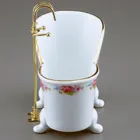 001.772/0 - Sitting Bathtub "Dresden Rose", miniature