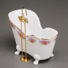 001.772/0 - Sitting Bathtub "Dresden Rose", miniature