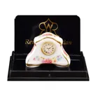 001.464/5 - Mantel Clock "Dresdner Rose",miniature