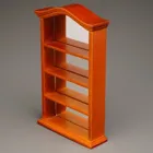 001.715/9 - Tableware Cabinet, empty, miniature