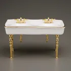 001.731/0 - Double Basin, white, miniature