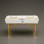 001.731/0 - Double Basin, white, miniature