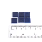 001.507/8 - Mini Wall Tile, blue, 6 pcs., miniature