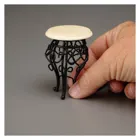 001.704/9 - Metal side table, empty, miniature