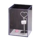 001.722/6 - Toilet paper dispenser "heart", miniature