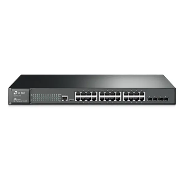 TP-LINK - T2600G-28TS - Verwalteter JetStream Pure-Gigabit L2-Switch, 24x GLAN + 4x SFP