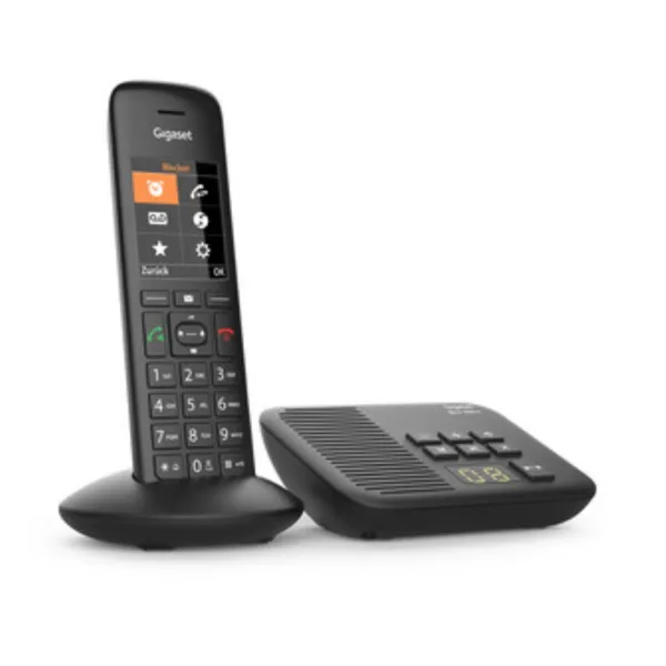 Gigaset Communications - Gigaset - C570A schwarz mit Anrufbeantworter