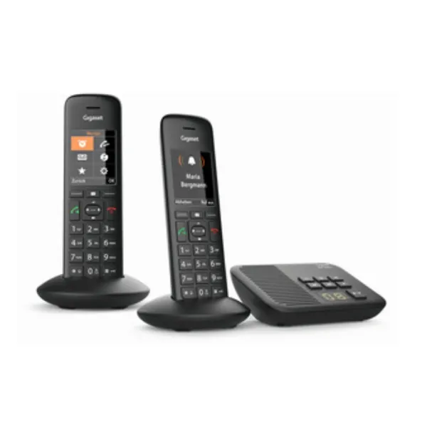 Gigaset Communications - Gigaset - C570A Duo black with Answering Machine