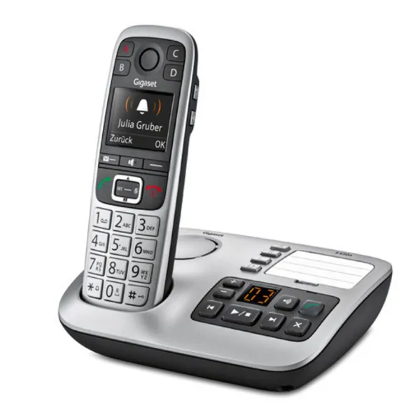 Gigaset Communications - Gigaset - E560 platin mit Anrufbeantworter