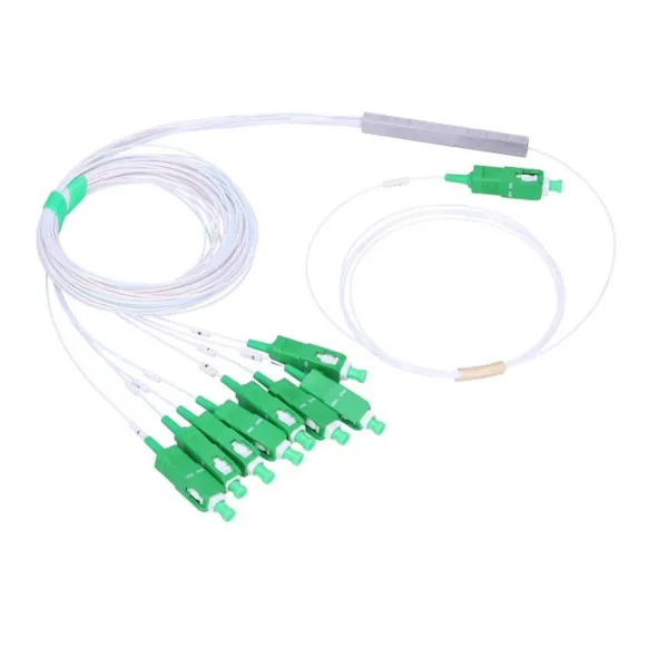 Extralink - 1:8 PLC Splitter SC/APC 900UM 1,5m Stahlbox