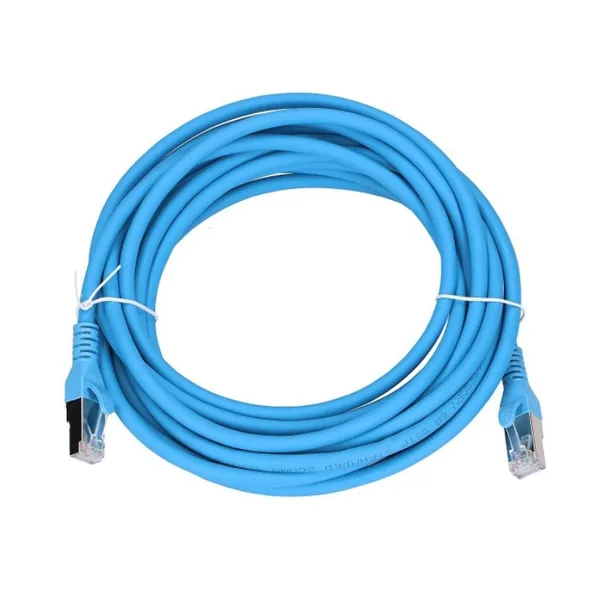 Extralink - Patchkabel CAT.6A S/FTP 5 m 10G geschirmtes, foliertes Twisted-Pair-Kabel aus blankem Kupfer
