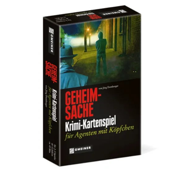 gmeiner - 581543 - Geheimsache, card game, 2-5 players, from 12 years (DE edition)
