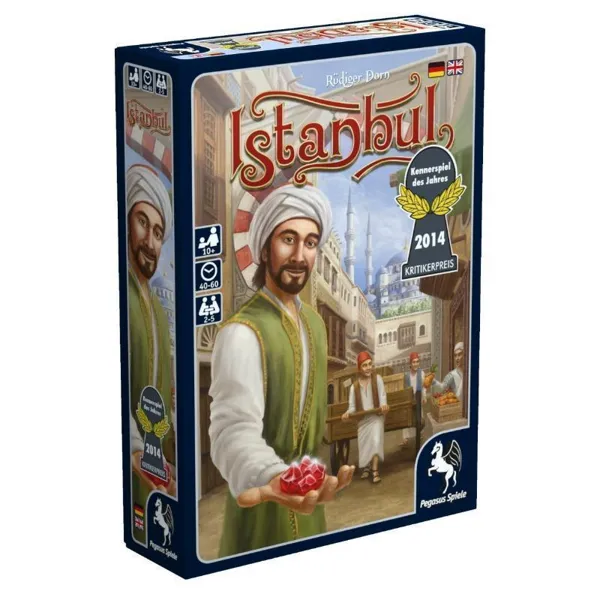 Pegasus Spiele - 55115G - Istanbul (Kennerspiel des Jahres 2014), 2 bis 5 Spieler ab 10 Jahren