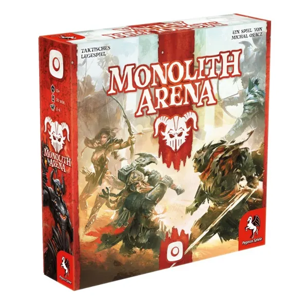 Pegasus Spiele - 57506G - Monolith Arena (Portal Games, deutsche Ausgabe), 2 bis 4 Spieler ab 10 Jahren