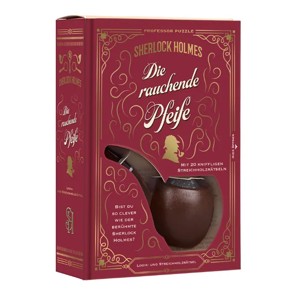 Moses Verlag - MOS92102 - Prof puzzle: Sherlock "The smoking whistle", from 10 years (DE edition)