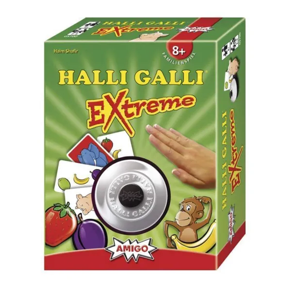 AMIGO Spiel + Freizeit GmbH - 5700 - Halli Galli - Extreme, Kartenspiel, für 2-6 Spieler, ab 8 Jahren (DE-Ausgabe)