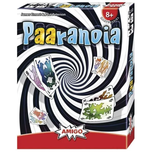 AMIGO Spiel + Freizeit GmbH - 01753 - Paaranoia, Kartenspiel, für 2-8 Spieler, ab 8 Jahren