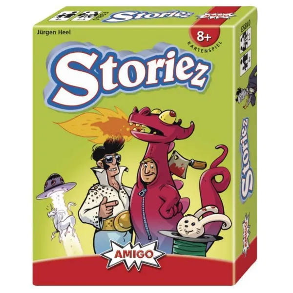 AMIGO Spiel + Freizeit GmbH - 01853 - Storiez, Card Game, for 2-5 Players, from 8 Years (DE edition)