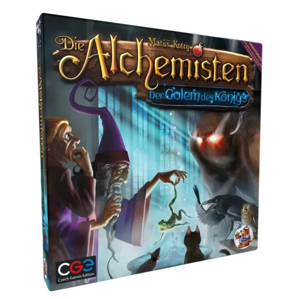 Czech Games Edition - CZ041 - The Golem of the King: The Alchemists, from 14 years (extension, DE edition)