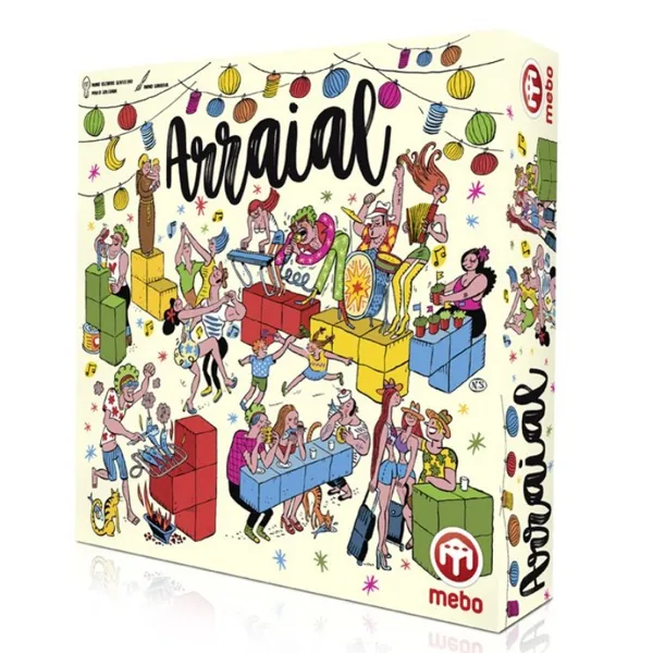MEBO Games Lda. - MB001 - Arraial, Card-/Figure Game, for 1-4 Players, from 8 Years