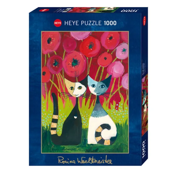 Heye-Puzzles - 299002 - Poppy Canopy - Rosina Wachtmeister, 1000 pieces, 50.0 x 70.0 cm